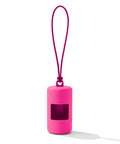 Hot Pink dachshund poop bag holder — Doxie Warehouse