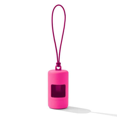 Hot Pink dachshund poop bag holder — Doxie Warehouse