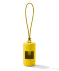 Yellow dachshund poop bag holder — Doxie Warehouse