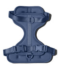 Midnight Blue dachshund harness with padded chest support panel — Doxie Warehouse