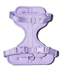 Light Purple dachshund harness with padded chest support panel — Doxie Warehouse